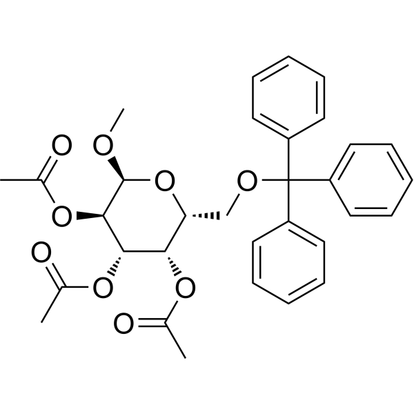 α-D-Galactopyranoside,methyl 6-O-(triphenylmethyl)-,triacetate 38982-56-8